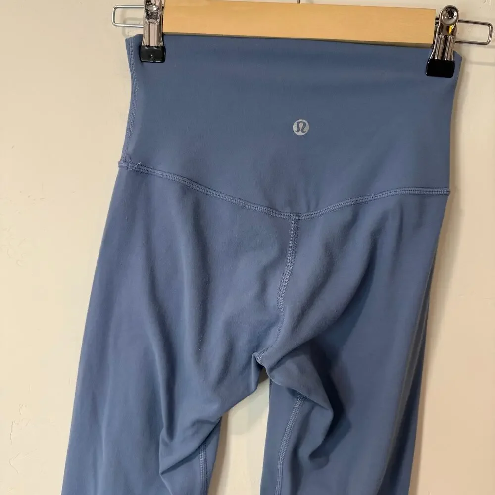 Lululemon Women's‎ Align Pant Leggings High Rise Stretch Blue 2